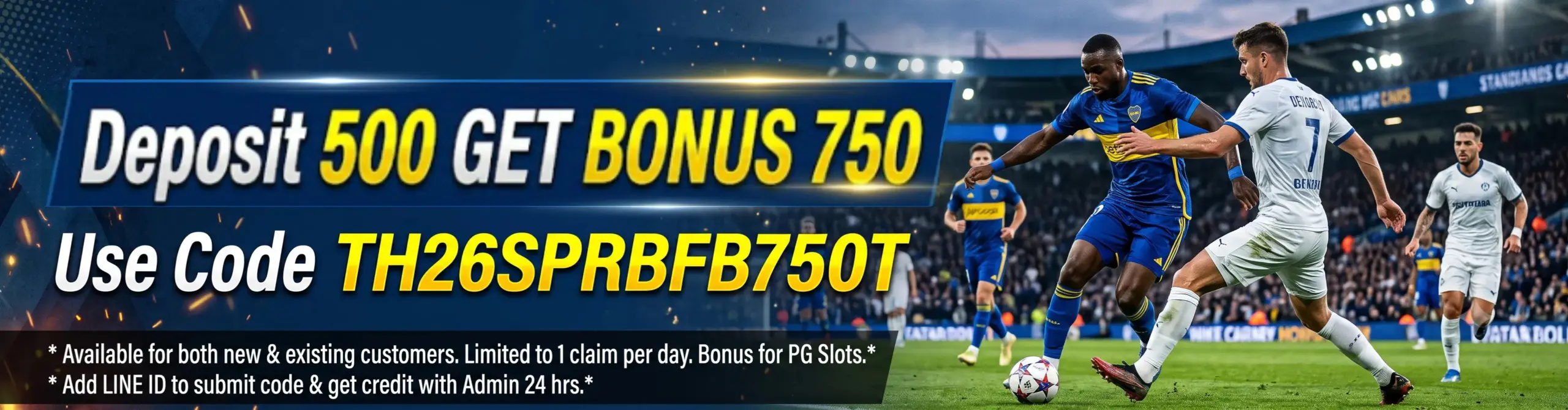 Deposit 500 get bonus 750 EN