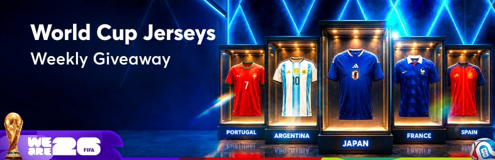World Cup Jerseys Giveaway